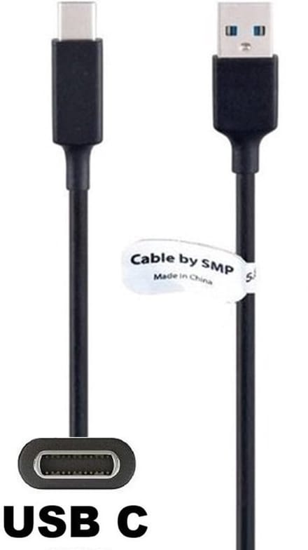 OneOne 1,2m USB C kabel. Sterke 60W laadkabel. Stevig oplaadkabel snoer past op Microsoft Xbox One Elite Controller 2, Xbox Series S Controller, Xbox Series X Controller