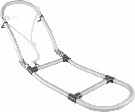 HIBO Zwemtrap Rubberboot 3-treden Aluminium