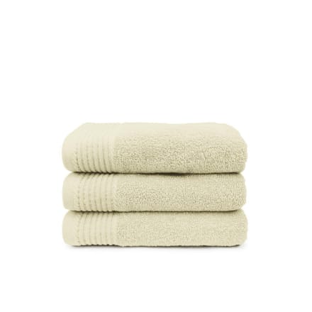 The One Voordeel Maxi Badlakens Creme 3 stuks 100x180cm
