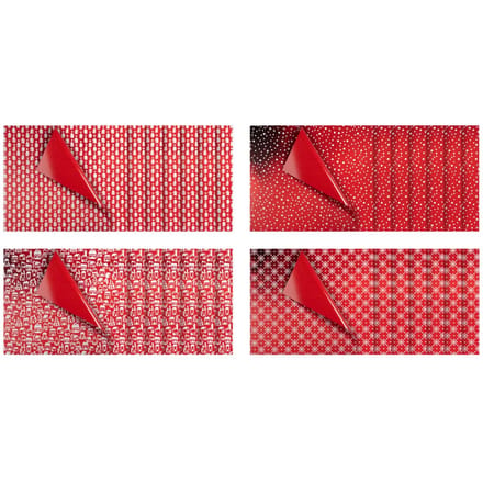 Vouwpapier "Red Foil"