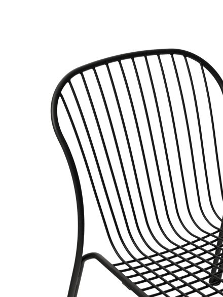 &Tradition Thorvald Outdoor Loungestoel SC100 - warm black