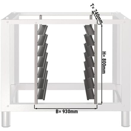GGM Gastro Blechhalter - für Untergestell BUV80010 Zilver