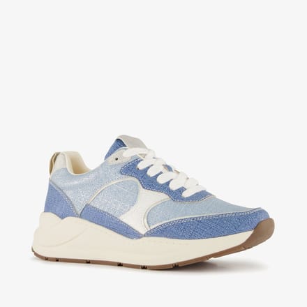 Natuform dames sneakers denim blauw - Maat 41 - Uitneembare zool