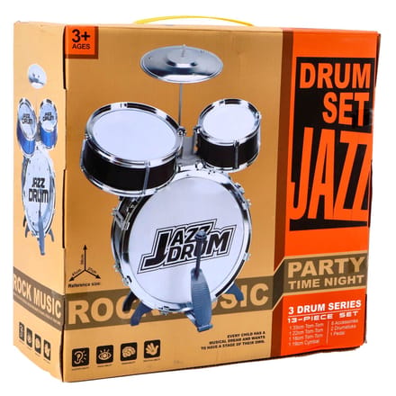 Top1Toys Drumstel met stoel rock music
