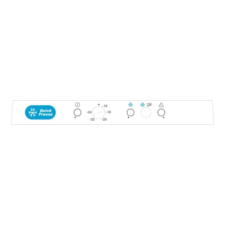 AEG programmaplaat, zijdescherm, 7801,171.5x20.5mm 2425617087