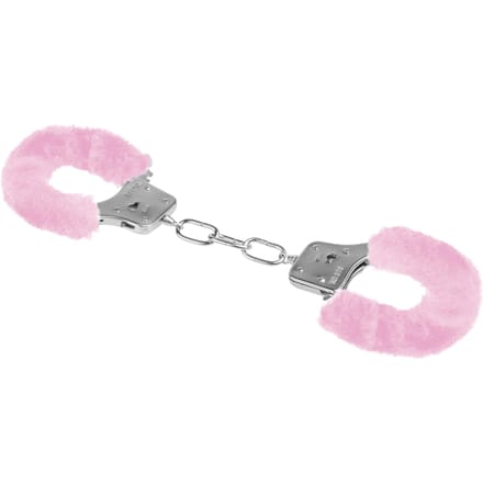 Metal Handcuff with Plush  - NMC - handboeien