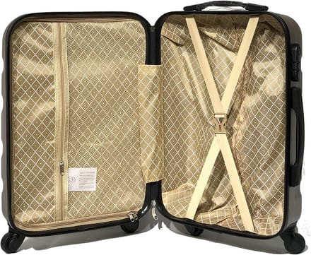 Middensized Koffer 55cm Inclusief of Exclusief Make-up Tas - Handbagage Geschikt