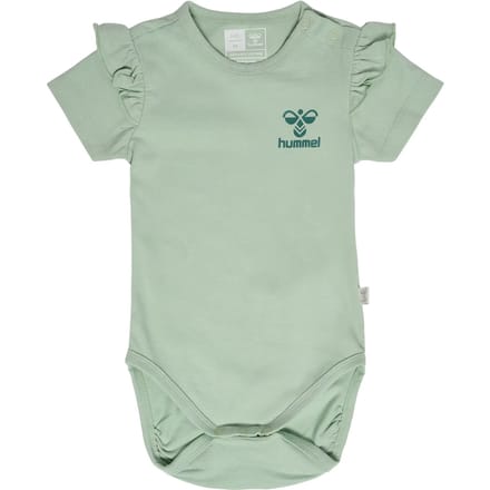 Hummel kinderbody met korte mouwen Hmltalya Ruffle S/S 219859