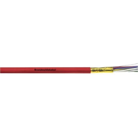 LAPP 1708002/250 Brandmeldkabel J-Y(ST)Y 2 x 2 x 0.8 mm Rood 250 m