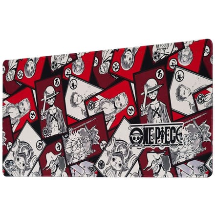 One Piece - Anime Bureaumat - Characters - voor Geen - rood-zwart-wit