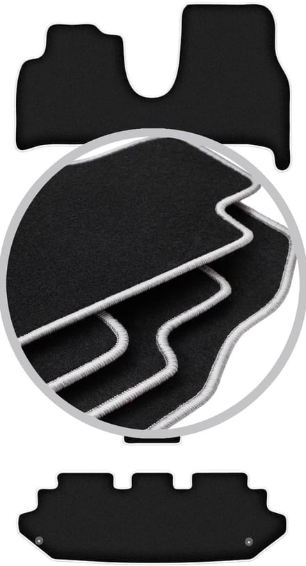 CARLUX-SILVER automatten voor: Lancia Phedra 7-zitter (2002-2010)