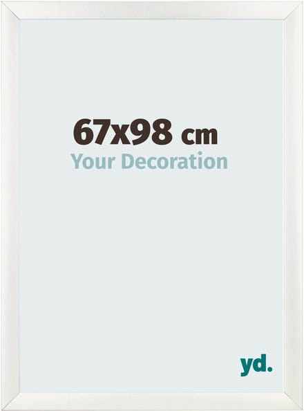 Your Decoration - Fotolijst 67x98 cm - MDF - Wit Geveegd - Pisa
