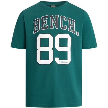 BENCH Heren T-shirt (groen, M)