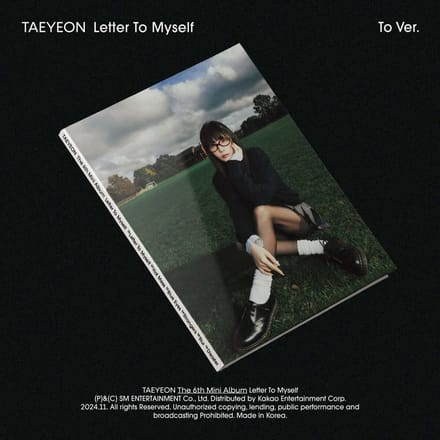 Taeyeon (Meiden generatie) - 6e Mini-album Brief aan mezelf (Naar Ver.)** 1PCS gray