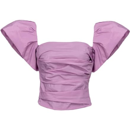 PINKO Debra Top Taffeta Orchid Taglia: 38 | Magliette intime Outlet | Donna | Magenta