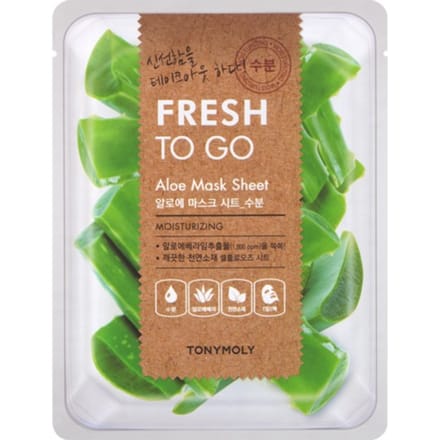 TONYMOLY - Fresh To Go Mask Sheet - ALOE - 1stuk