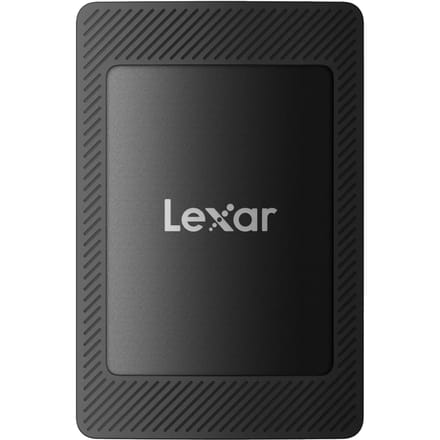 Lexar SL500M Magnetic-Set Portable SSD 1TB externe solide-state drive 1 TB USB Type-C USB 3.2 Gen 2x2 Zwart