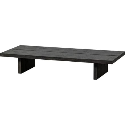 WOOOD Lion Salontafel - MDF - Donkerbruin - 25x140x60