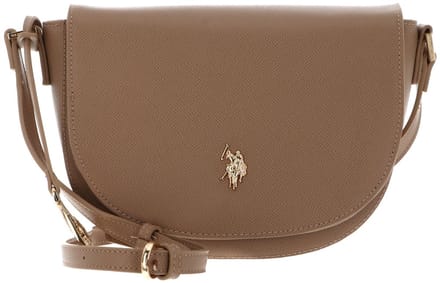 U.S. POLO ASSN. schoudertas Jones Flap Crossbody Bag Beige