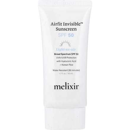 Melixir, AirFit Invisible™ Crème solaire, FPS 50, 50 ml (1,7 fl oz) white