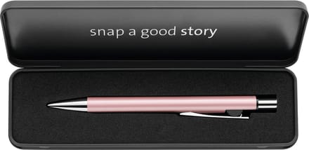 Pelikan balpen Snap Metallic K10 Rosé Goud metal case