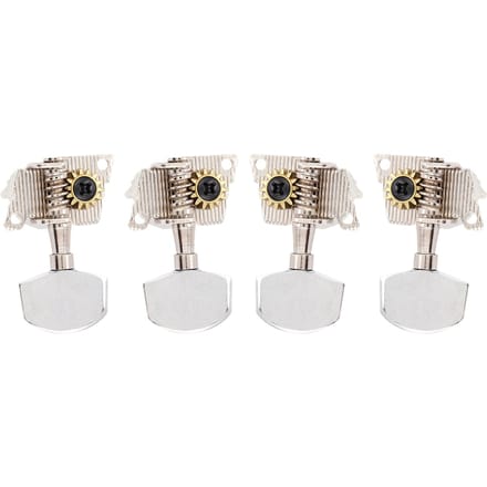 2L2R Argent Style Classique Mécaniques d'Accordage pour Ukulélé Pièces DIY pour Ukulélé white