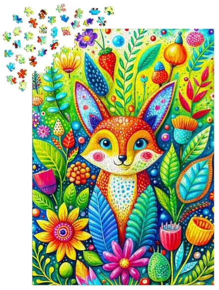 Enjoy Puzzle legpuzzel Garden's Guest 1000 stukjes dieren.