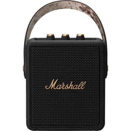 Marshall Stockwell II - Bluetooth Speaker - Zwart & Messing