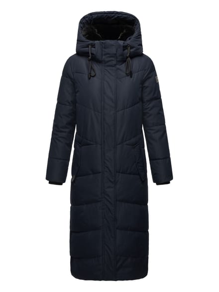 Navahoo dames gewatteerde winterjas Hingucker – Extra Lang & Warm