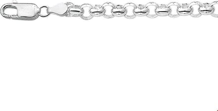 Zilveren Armband jasseron 4 1002216 19 cm