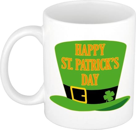 Happy St. Patricksday mok / beker 300 ml
