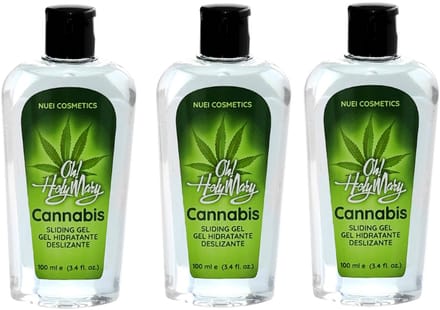 Oh! Holy Mary 3 flesjes Cannabis Sliding Gel 300ml