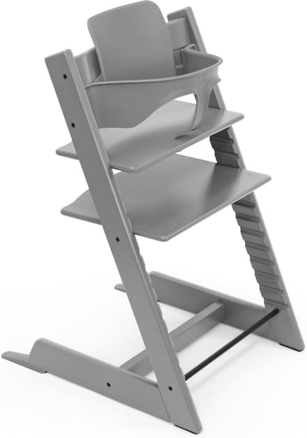 Kinderstoel - Babystoel - Samen Eten - Verstelbaar Ergonomisch - 46x83x57 cm - Storm Grey