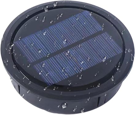 Solar Lamp Top - Solar Light Replacement - Tuinverlichting - Automatische Aan/Uit - 7x7cm - Warm Wit