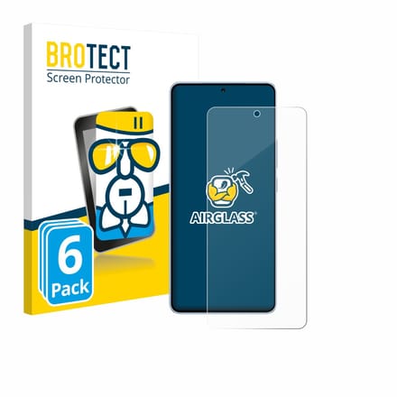 Screenprotector 6 Stuks voor Vivo iQOO Neo 10R Beschermglas transparant