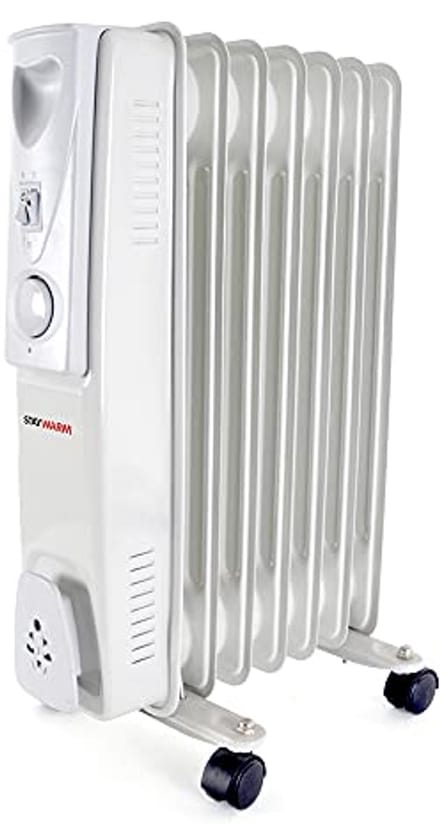 Olie radiator 1500W met 7 vinnen – Grijs