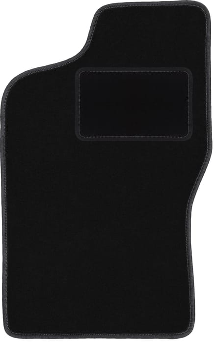 Bestuurdersmat zwart voor: Fiat Cinquecento hatchback (1991-1998)