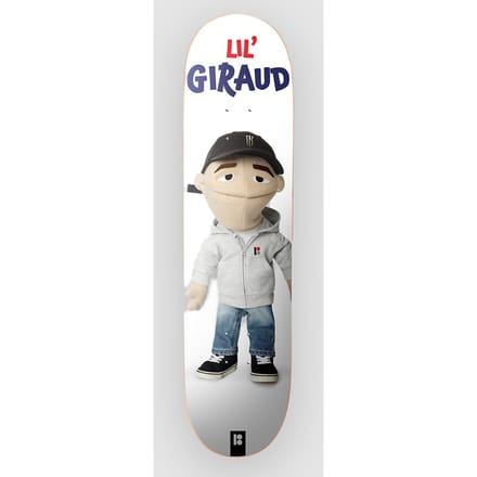 Plan B Lil' Buddies Giraud 8.125"x31.75" Skateboard Deck patroon