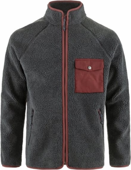 Fjällräven Vardag Pile Fleece Met Volledige Rits Grijs XL Man