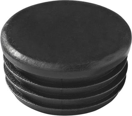 ProPlus Ronde insteekdop - Ø 40 mm - zwart - PE materiaal - soepele kwaliteit