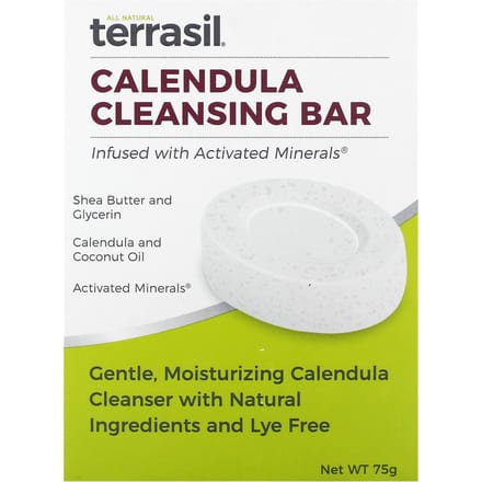 Terrasil, Barre Nettoyante au Calendula, 75g white
