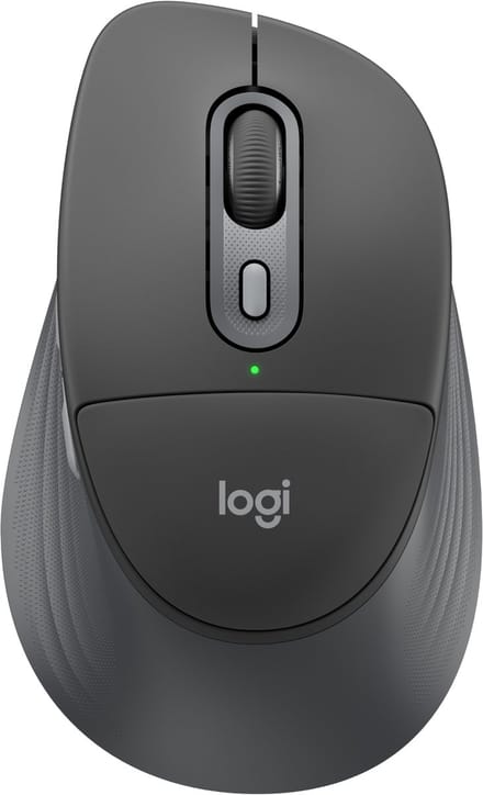 Logitech Signature Comfort Plus M850L - Draadloze Bluetooth Muis - Ergonomisch - Zwart