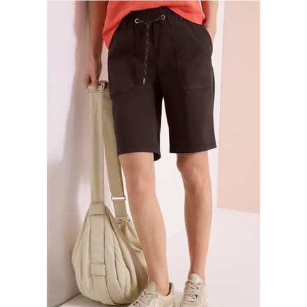 Mid Waist straight legs short in casual pasvorm