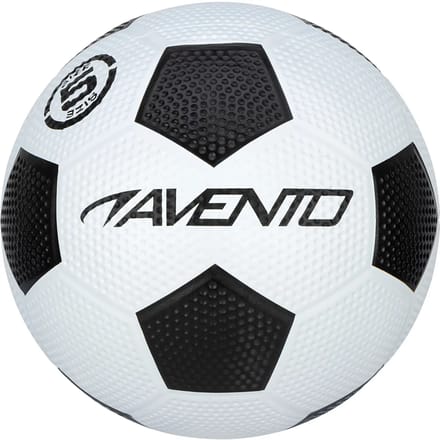 Avento Straatvoetbal - El Classico - Wit/Zwart - Maat 5