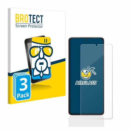Screenprotector 3 Stuks voor Samsung Galaxy S21 Ultra 5G Beschermglas transparant