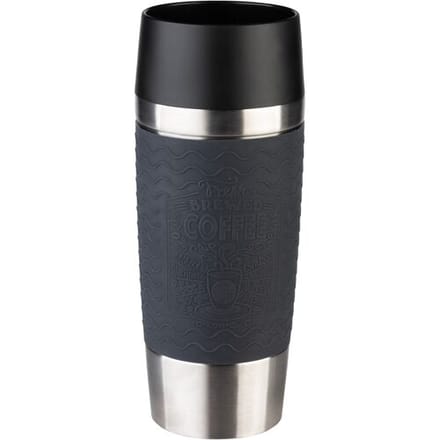 Tefal Thermosbeker EMSA Travel Mug, 360 ml (Grijs)
