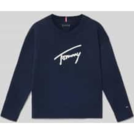 Regular fit gebreide pullover van puur katoen, model 'VARSITY'