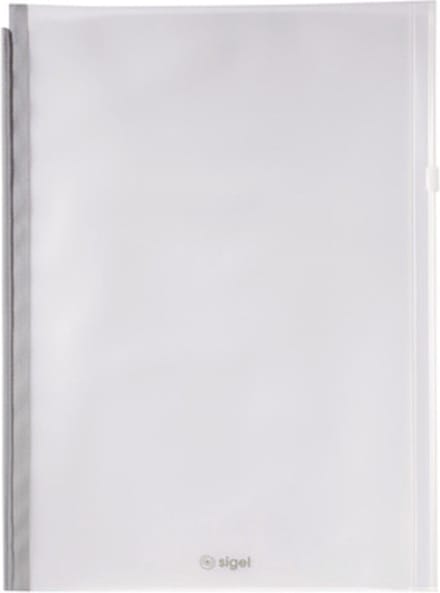 Sigel accessoireszak agenda Conceptum Flex A4 grijs met zipsluiting opbergtas