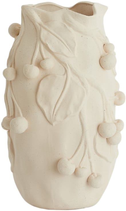 Light & Living - Vaas CHERRY - 20x19.5x30.5cm - Wit