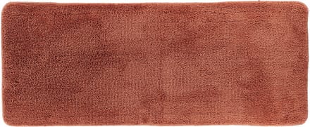 Tendance Badmat Aquarius - microfiber - hoogpolig - extra lang - roestbruin - 50 x 120 cm - antislip